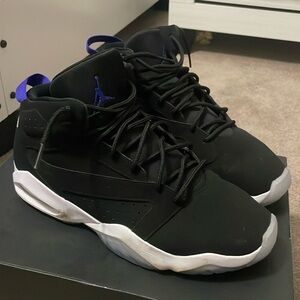 Men’s black Jordan’s